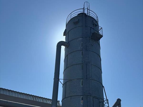 Silos di aspirazione professionale per legno